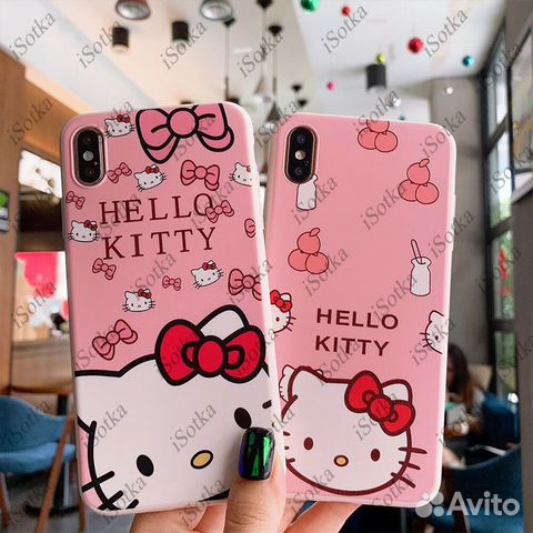 Чехол силикон для Apple iPhone Xs Max Hello Kitty