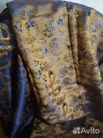 Ткань портьерная двусторонняя