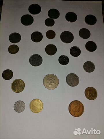 Монеты разные