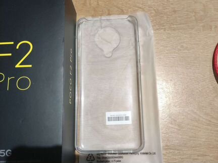 Чехол прозрачный силиконовый жесткий на poco f2 pr