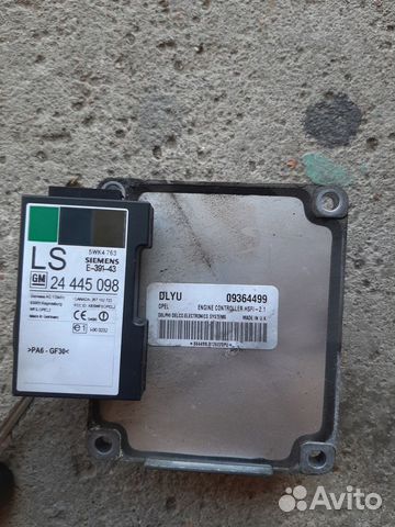 Эбу мозги Opel astra\zafira\vectra 09364499