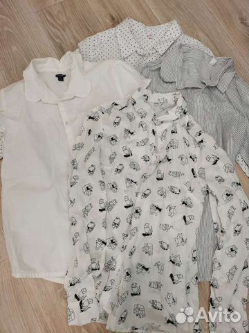 Блузки школьные 4 шт