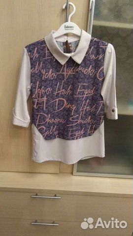 Блузка для девочки на 9/10 лет, почти новая