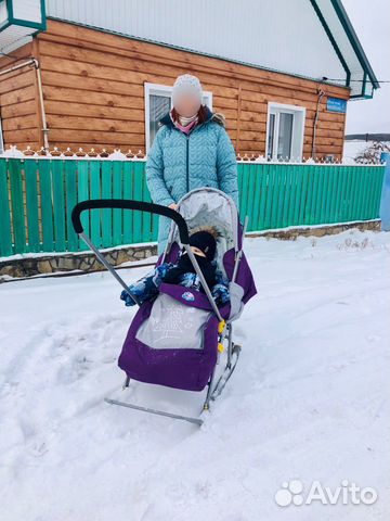 Коляска санки Nika
