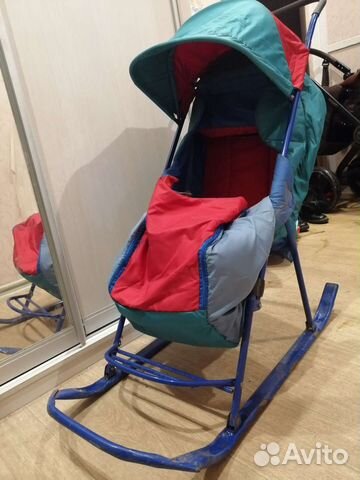 Коляска санки