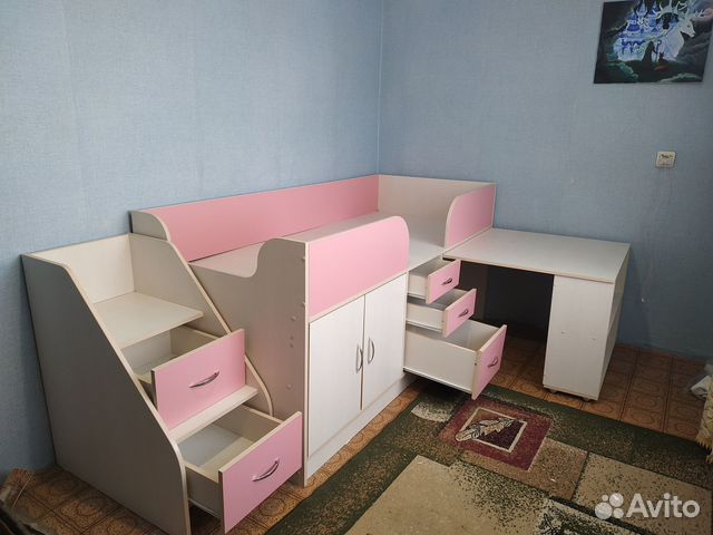 Детская кровать от 3 лет с бортиками