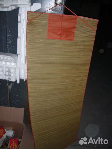 Коврик пляжный, постилка плетёная, новая