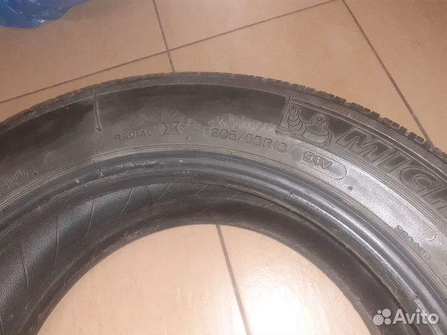 Michelin 205/55 R16, 4 шт