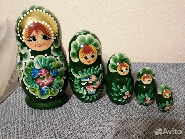 Матрёшки деревянные