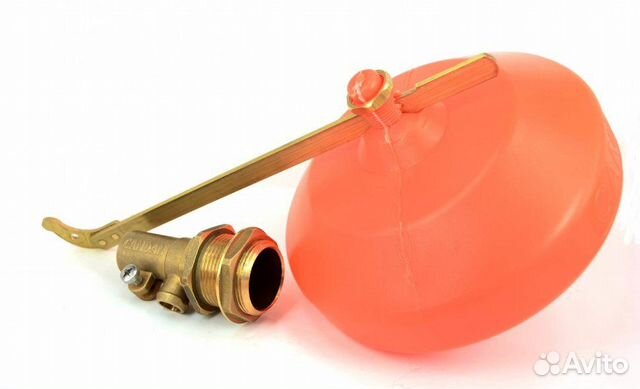 Шаровой кран Клапан поплавковый для емкостей 1 1/4 купить в Москве ...