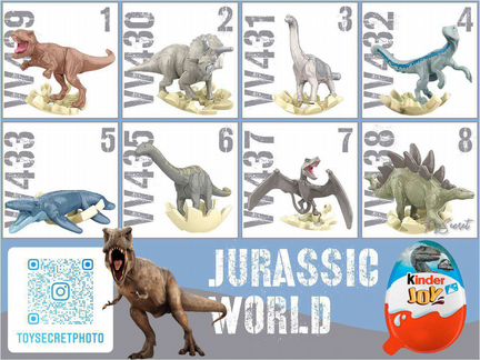 Киндер Джой Мир Юрского Периода