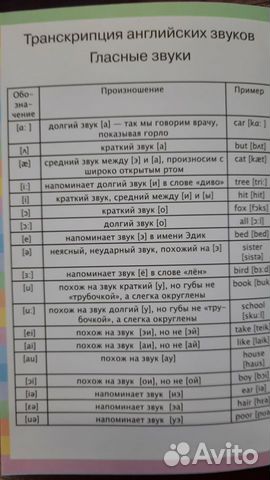 Английский словарь