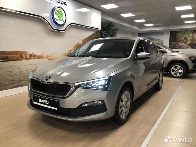 Магнитола skoda rapid 2021