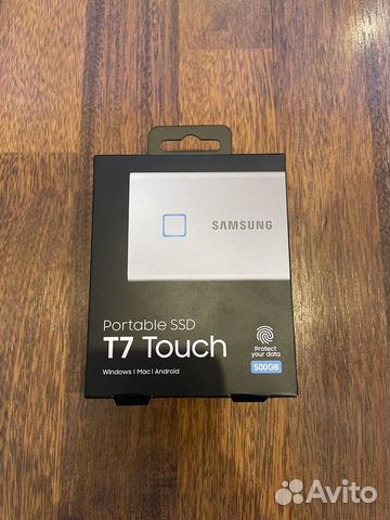 SSD Samsung T7 Touch 500gb