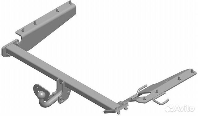 Фаркоп honda CR-V (2007-11.2012) (AvtoS HN 04)