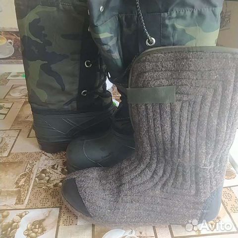 Сапоги для зимней рыбалки