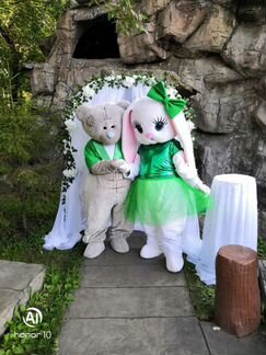 Мишка Тедди и Зайка Ростовые куклы Аниматоры