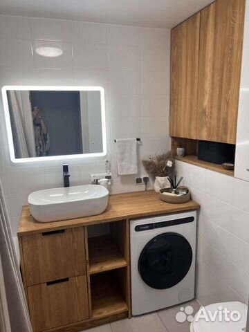 Тумба под раковину для ванной пик, шкаф в нишу