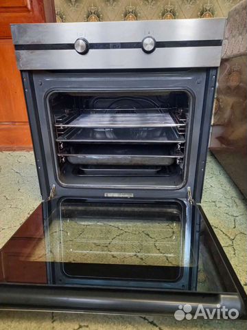 Духовой шкаф электрический с газовой панелью