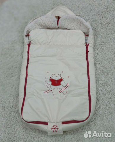 Зимние конверты в коляску на овчине