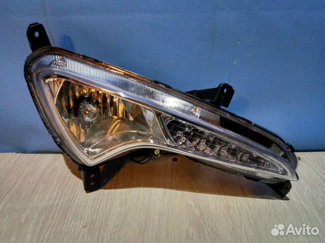 Фара противотуманная правая Hyundai Solaris с дхо