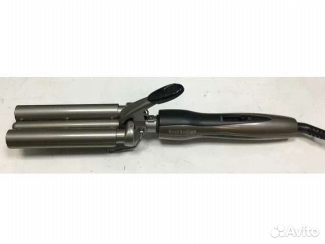 Плойка щипцы тройные для завивки волос