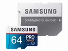 Карты памяти Samsung micro sd 64 новая объявление продам