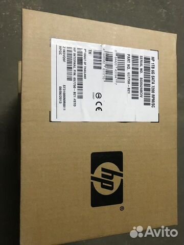 HP 1TB 7.2K 6G SATA SC. 657750-B21