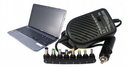 Зарядное устройство для ноутбуков автомобильное ун