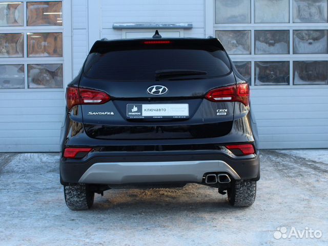 Hyundai Santa Fe 2.2 AT, 2017, 129 000 км