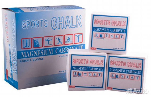 Спортивная Магнезия, кубик 56гр