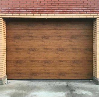 Ворота секционные Алютех