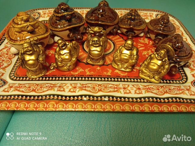 Фигурки фен шуй. Хотей. Черепаха