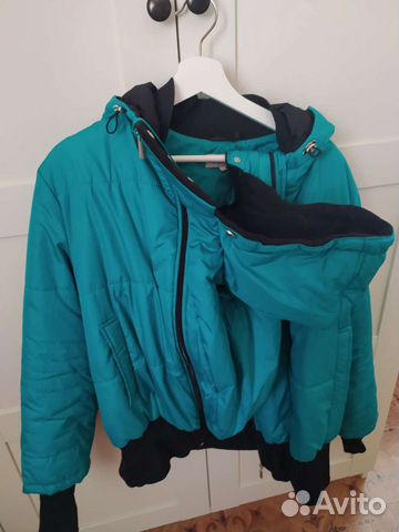 Куртка деми для беременных (слингокуртка 3в1), р