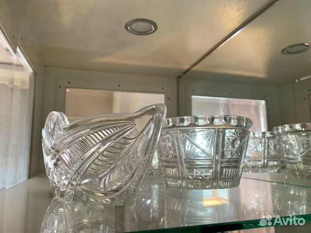 Хрустальная конфетница или салатница