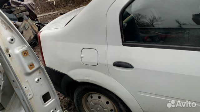 Заднее крыло логан 1