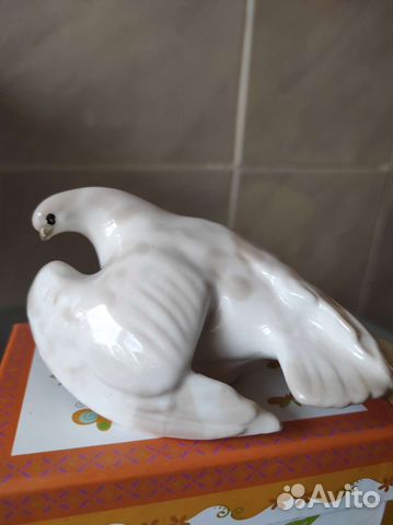 Статуэтка голубь. лфз, Винтаж 50г