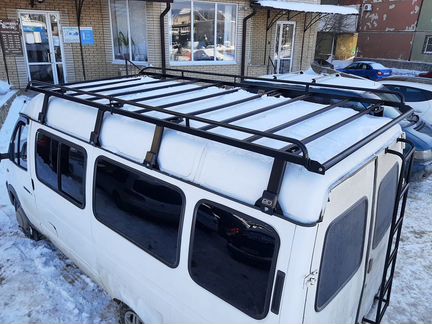 Багажник на крышу для Газель, платформа Евродеталь