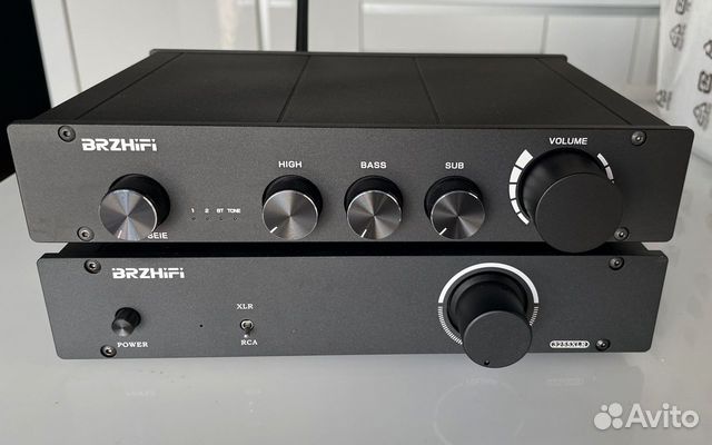 Усилитель brzhifi 2x300w регулировка тембра aux bluetooth