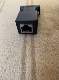 Переходник COM (serial port) порт LAN Ethernet
