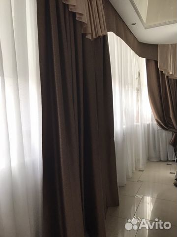 Комплект штор и тюль