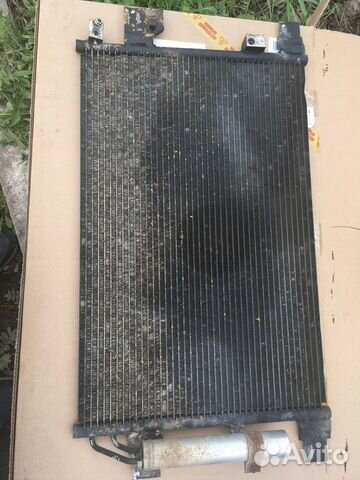 Радиатор кондиционера на mitsubishi outlander XL