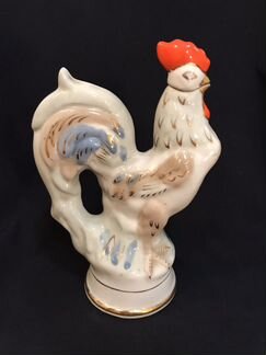 Петух.Статуэтка.Штоф.Городница.Фарфор.СССР