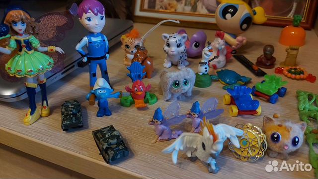 Игрушки из киндер сюрприза