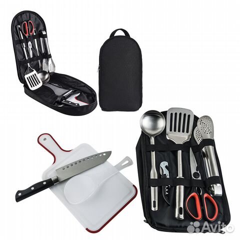 Походный столовый набор 9 в 1