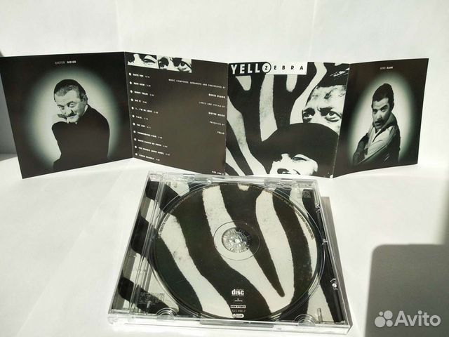 CD диск yello zebra Новый