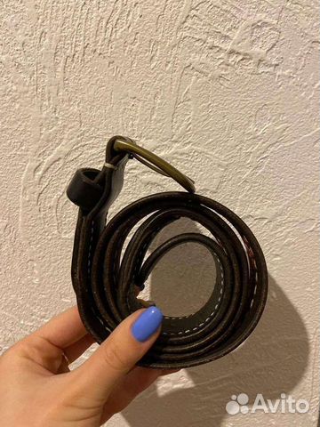 Ремень мужской кожаный