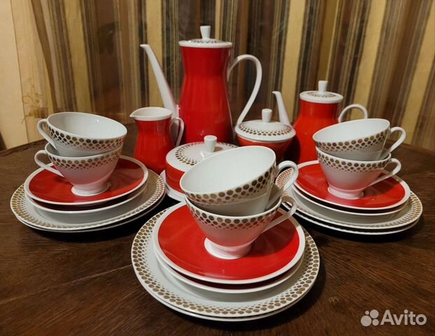Сервиз чайно/кофейный гдр