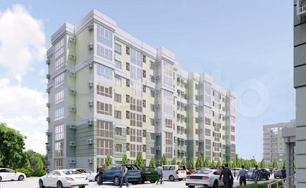 1-к. квартира, 40 м², 3/8 эт.