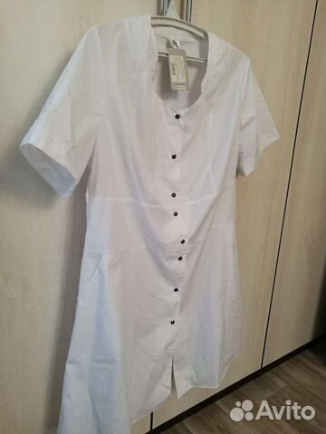 Новый медицинский халат 56-58 размер на кнопках